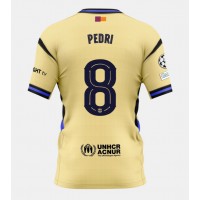 Pánský Fotbalový dres Barcelona Pedri Gonzalez #8 2025-26 Venkovní Krátký Rukáv